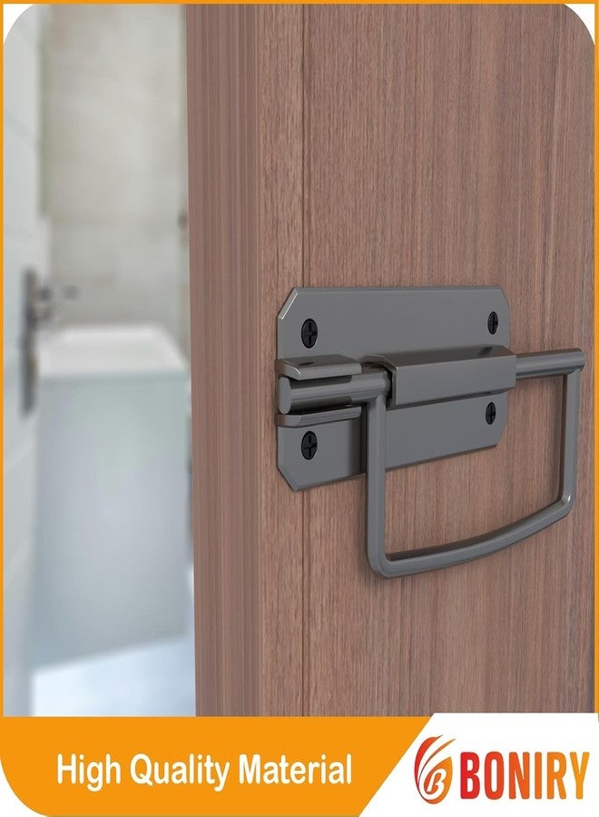 Boniry Door Lock/Latch- Premium Door Locks for Main Door - High Security Main Door Latch for Home and Office - Durable and Reliable Door Latch for Enhanced Safety (Satin Black) - Image 5